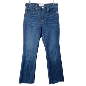 Everlane ankle cropped raw hem high rise jeans Size‎ 28